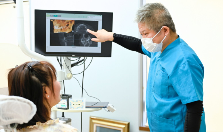 診断・治療系計画説明｜まきの歯科